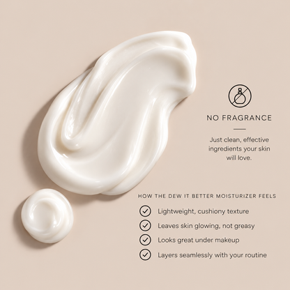 Dew It Better Peptide Moisturizer