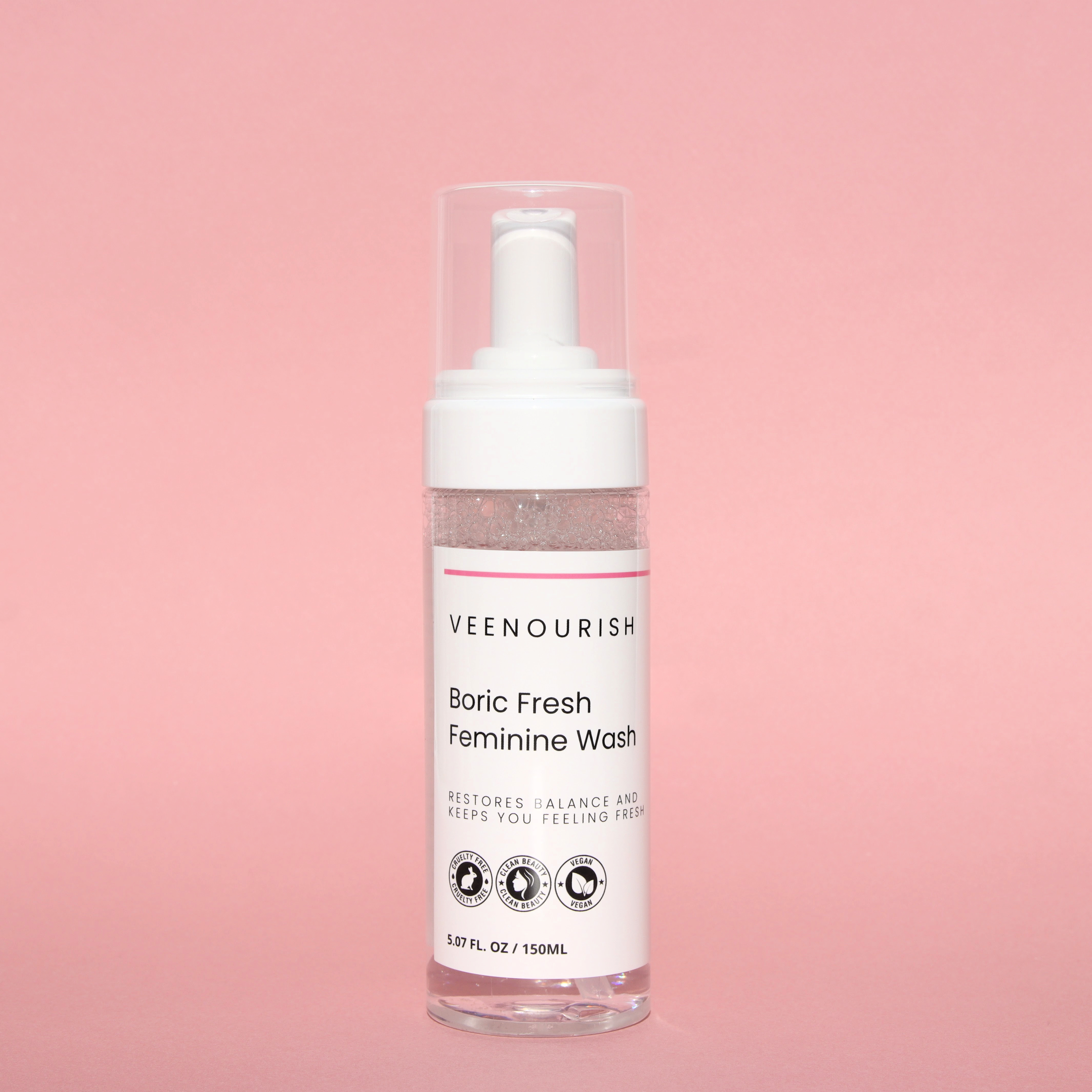 Boric Acid Feminine Wash (Fragrance-Free)